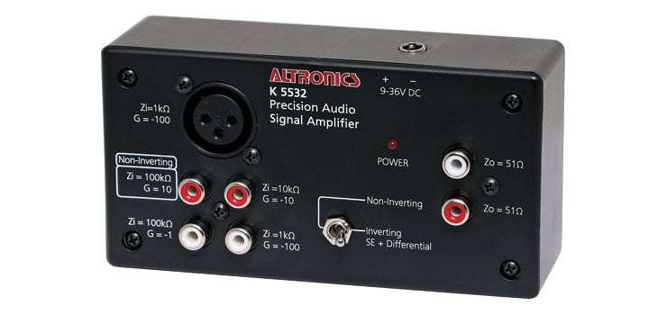 Precision Audio Signal Amplifier Kit