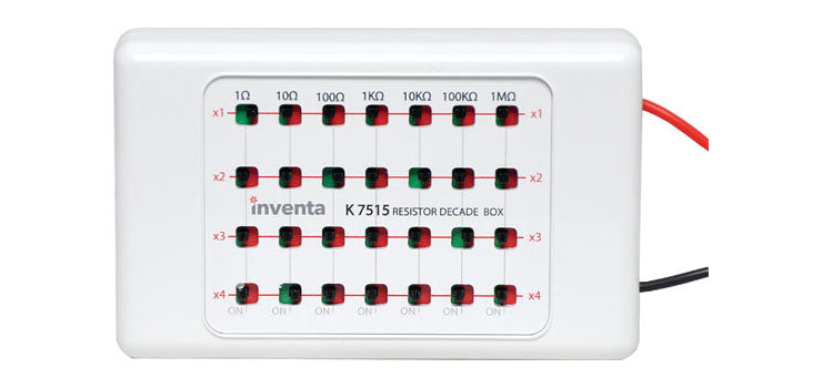 Resistor 1R-10M Decade Box Kit