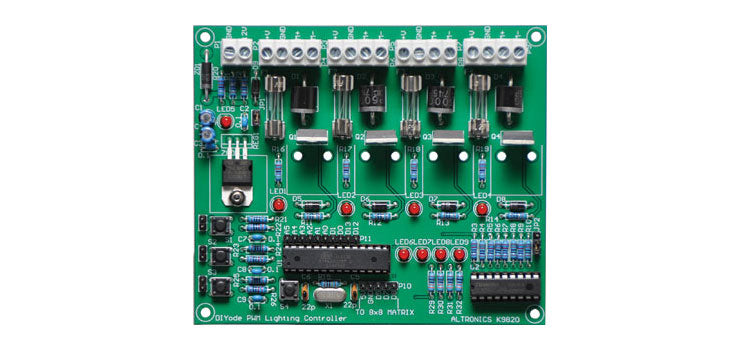 PWM DC Lighting Controller Kit