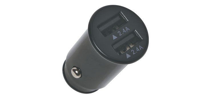 2.4A Dual USB Car Adapter