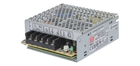 RS-50-5 50W 5VDC Switchmode Power Supply