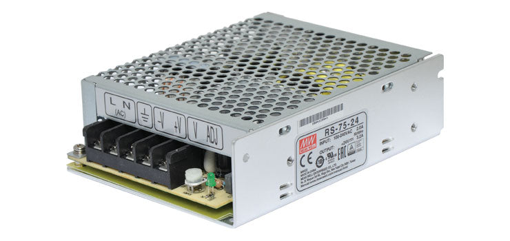 RS-75-24 77W 24VDC Switchmode Power Supply