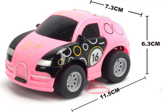 Tornado R/C Bugatti Graffito Car Pink Body TRC-6148R-P