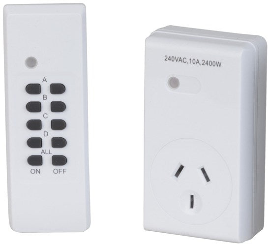 Remote Control Mains Operated 240V Switch A0346