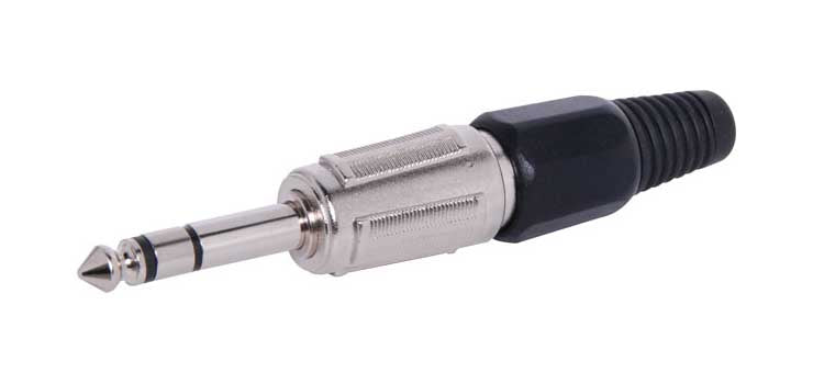 6.35mm Heavy Duty Stereo Metal Jack Plug