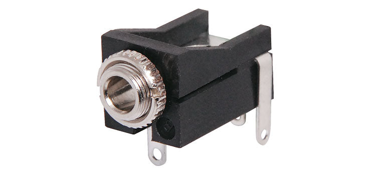 3.5mm SPST Chassis Mount Mono Jack Socket