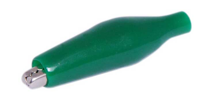 46mm Green Crocodile Clip