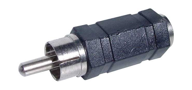 RCA Male to 3.5mm Mono Female Adapter