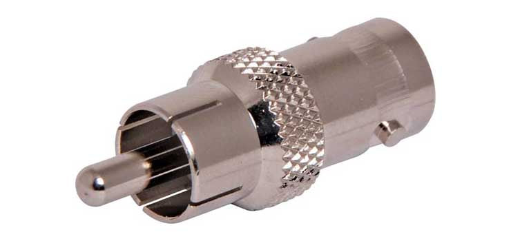 BNC Female to RCA Male Adapter