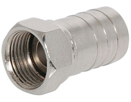 Crimp On RG6 Line Plug F Type