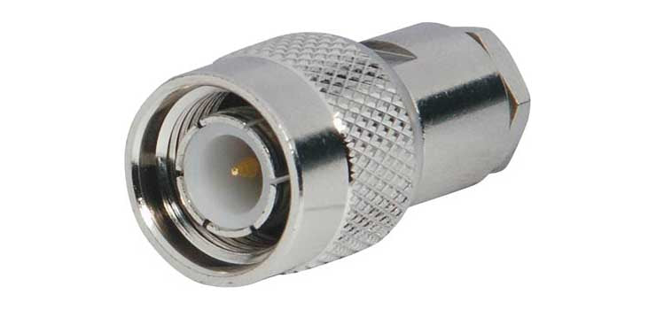 Screw On RG58 Line Plug Male TNC