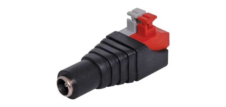 2.1mm Spring Terminal DC Power Line Socket