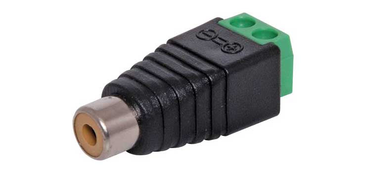 RCA Socket With Screw Terminals