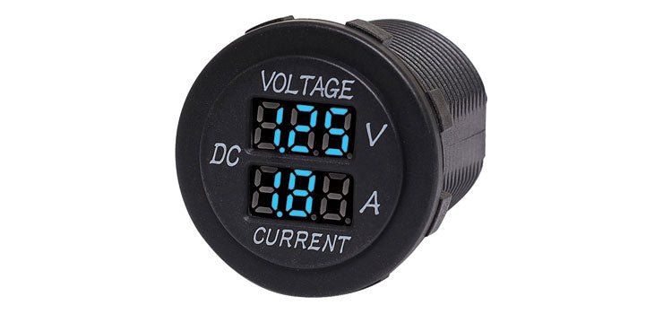 Panel Mount Voltage and Current Meter