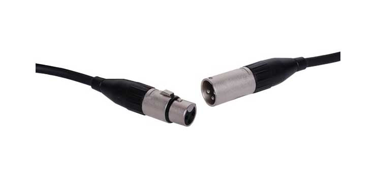 9m 3 Pin XLR Male to Female XLR Microphone Cable