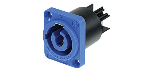 Powercon Male Chassis Plug 240V Mains 20A NAC3MPA-1