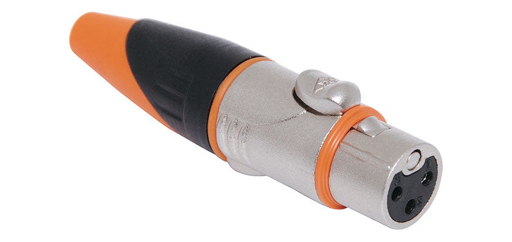 3 Pin Female Line IP67 Weatherproof XLR Connector