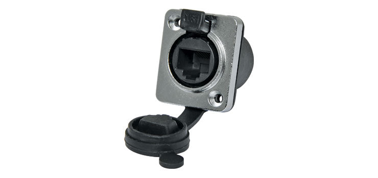 Waterproof IP65 RJ45 Chassis Mount