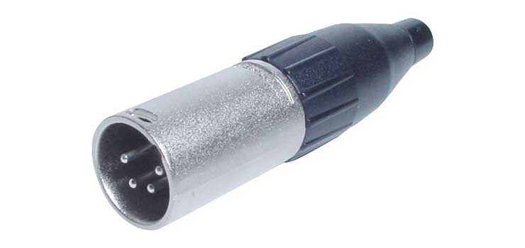 4 Pin Male Line Amphenol XLR AC4M