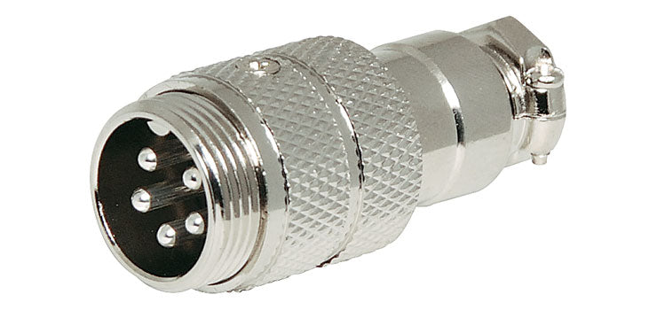 5 Pin Male Line Microphone Connector