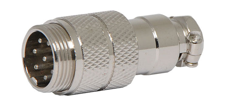 8 Pin Male Line Microphone Connector