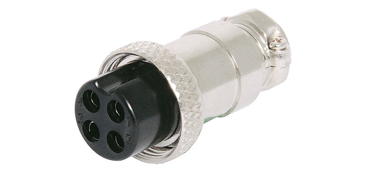 4 Pin Female Line Microphone Connector