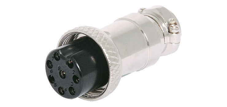 8 Pin Female Line Microphone Connector