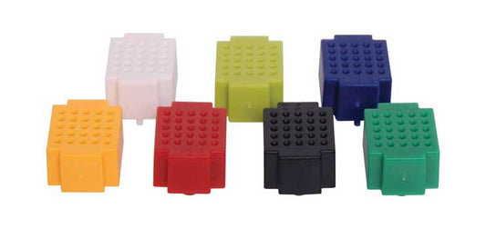 25 Point Solderless  Breadboard Pack 7