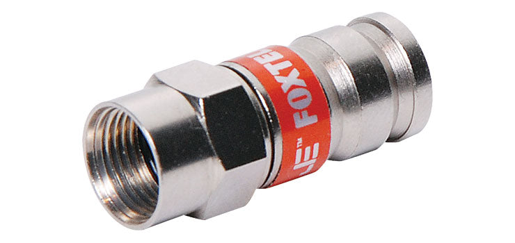 RG6 Quad Compression Crimp F Type (Foxtel Approved)