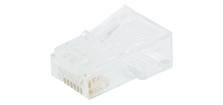 8P8C RJ45 Modular Plug Cat5e (Suit Stranded or Solid Cable)