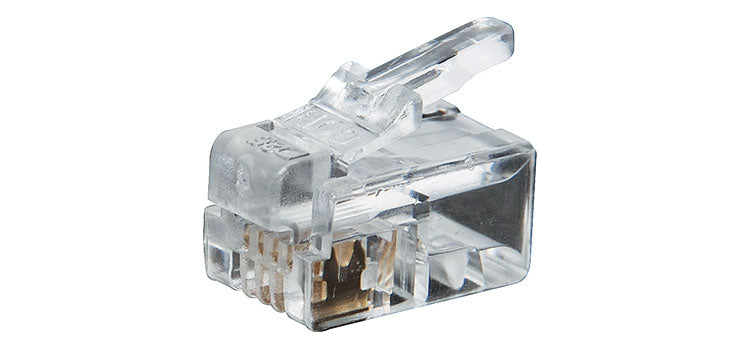 4P4C RJ10 Modular Plug (Suit Stranded Cable)