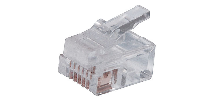 6P6C RJ12 Modular Plug (Suit Stranded Cable)