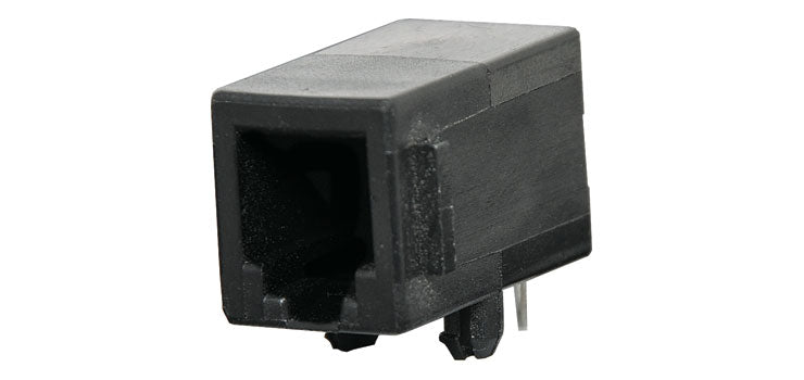 Arduino Rj10 Modular RJ Connector RJ10 4P4C Modular Socket Low Profile Enclosed PCB ...