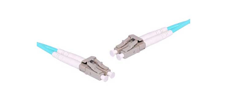 2m LC-LC OM3 Multimode Optic Fibre Patch Cable