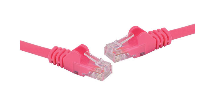 Pink 2m Cat6 UTP Ethernet Patch Cable