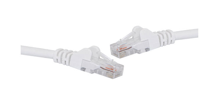 White 0.3m Cat6 UTP Ethernet Patch Cable