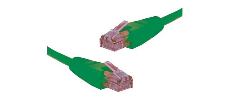 Green 5m Cat5e UTP Ethernet Patch Cable