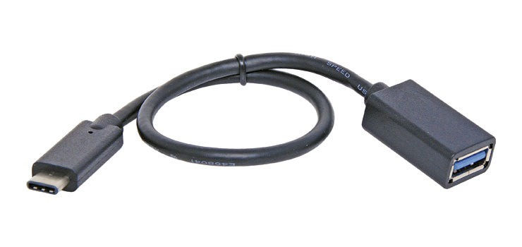 1924 Computer Cable USB Cable USB A Female to C Male OTG 30cm P1924 – Leading Edge ...