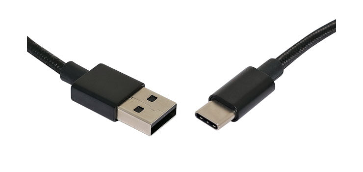 1m A Male To C Male USB 2.0 Cable