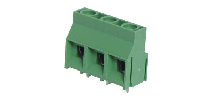 3 Way 9.52mm Heavy Duty PCB Mount Terminal Block