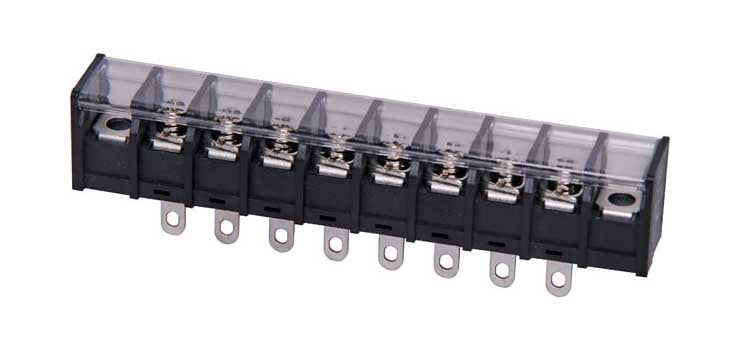 8 Way Barrier Terminal With Cover