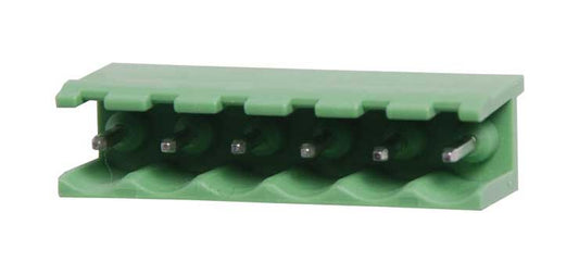 6 Way 5.08mm Vert. PCB Mount Pluggable Skt