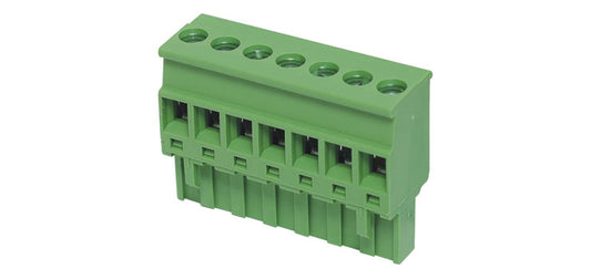 7 Way 5.08mm Vert. Top Entry Pluggable Terminal Plug