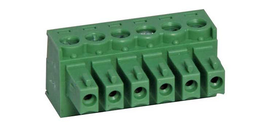 6 Way 3.81mm Pluggable Terminal Plug