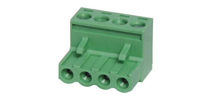 4 Way 5.08mm Pluggable Terminal Plug