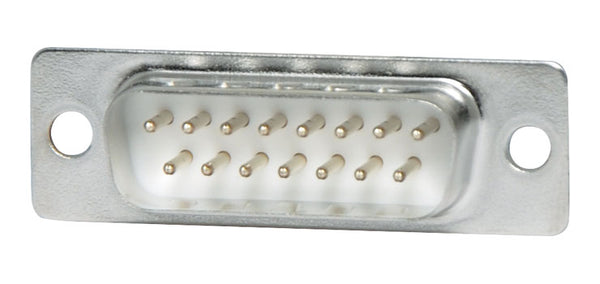 D-Sub Connectors DA15 Male Solder Cup P3100 – Leading Edge Electronics ...