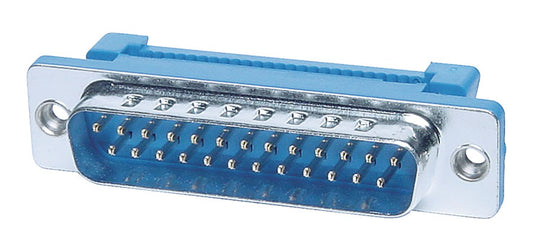 DB25 Male with IDC Termination Metal Version
