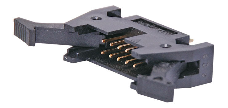 10 Pin Vertical PCB Mount Locking Header