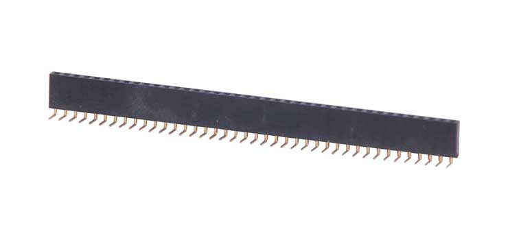 40 Pin Header 90 Degree Socket