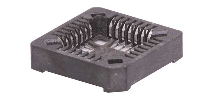 28 Pin Surface Mount PLCC Socket